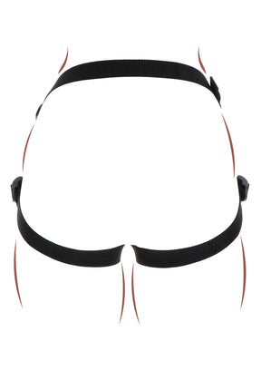 Strap-On Lace Harness