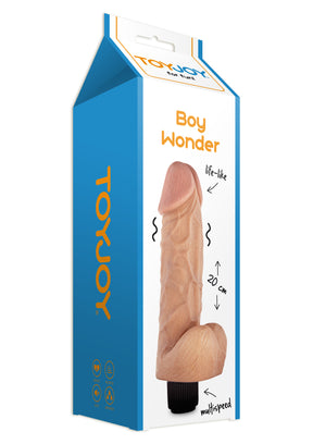 Boy Wonder Vibrating 20cm Dong-erotic-world-munchen.myshopify.com