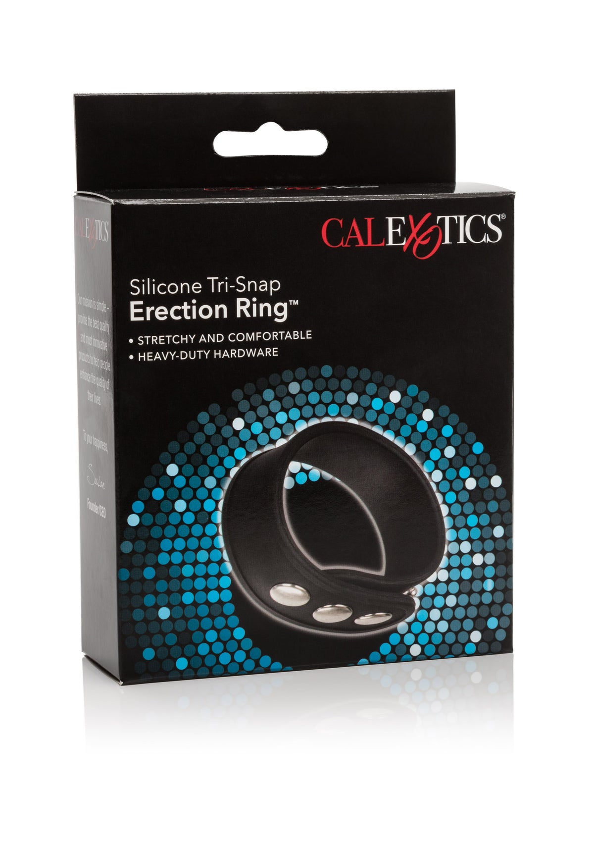 Silicone 3-Snap Erection Ring