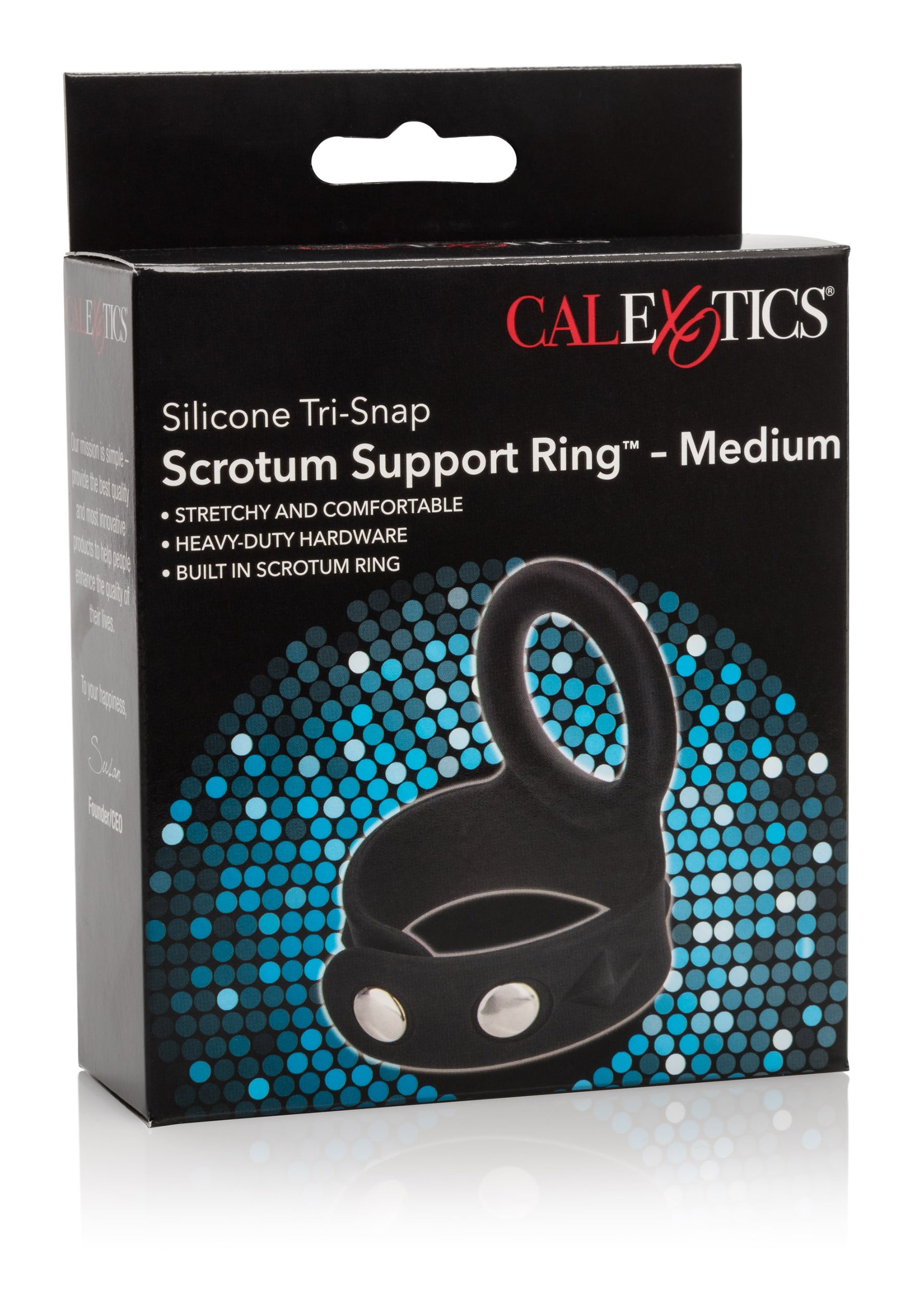 3-Snap Scrotum Ring - Medium
