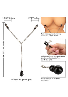 Weighted Nipple Clamps-erotic-world-munchen.myshopify.com