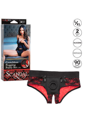 Scandal Crotchless Set L/XL-erotic-world-munchen.myshopify.com