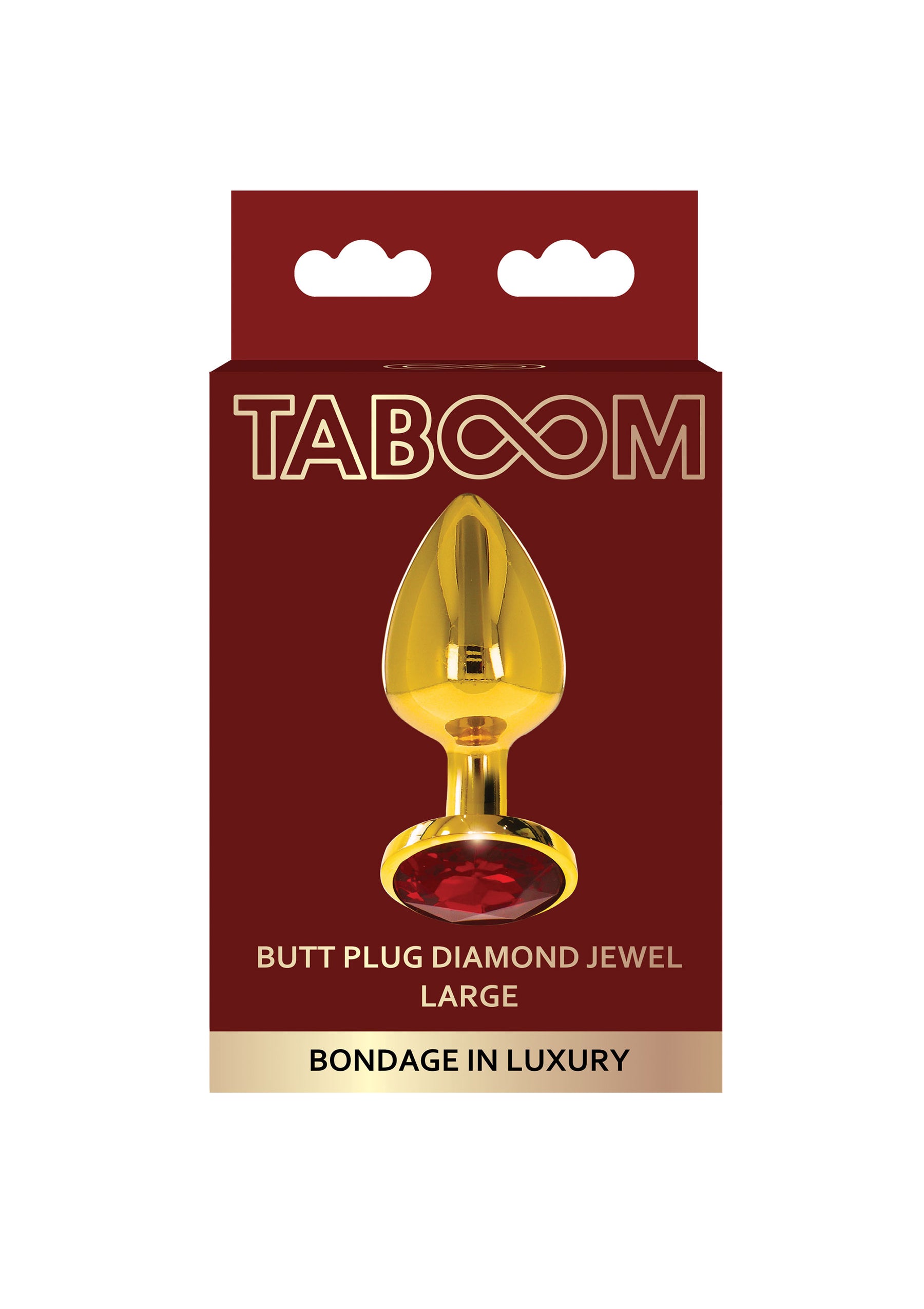 Butt Plug With Diamond Jewel L