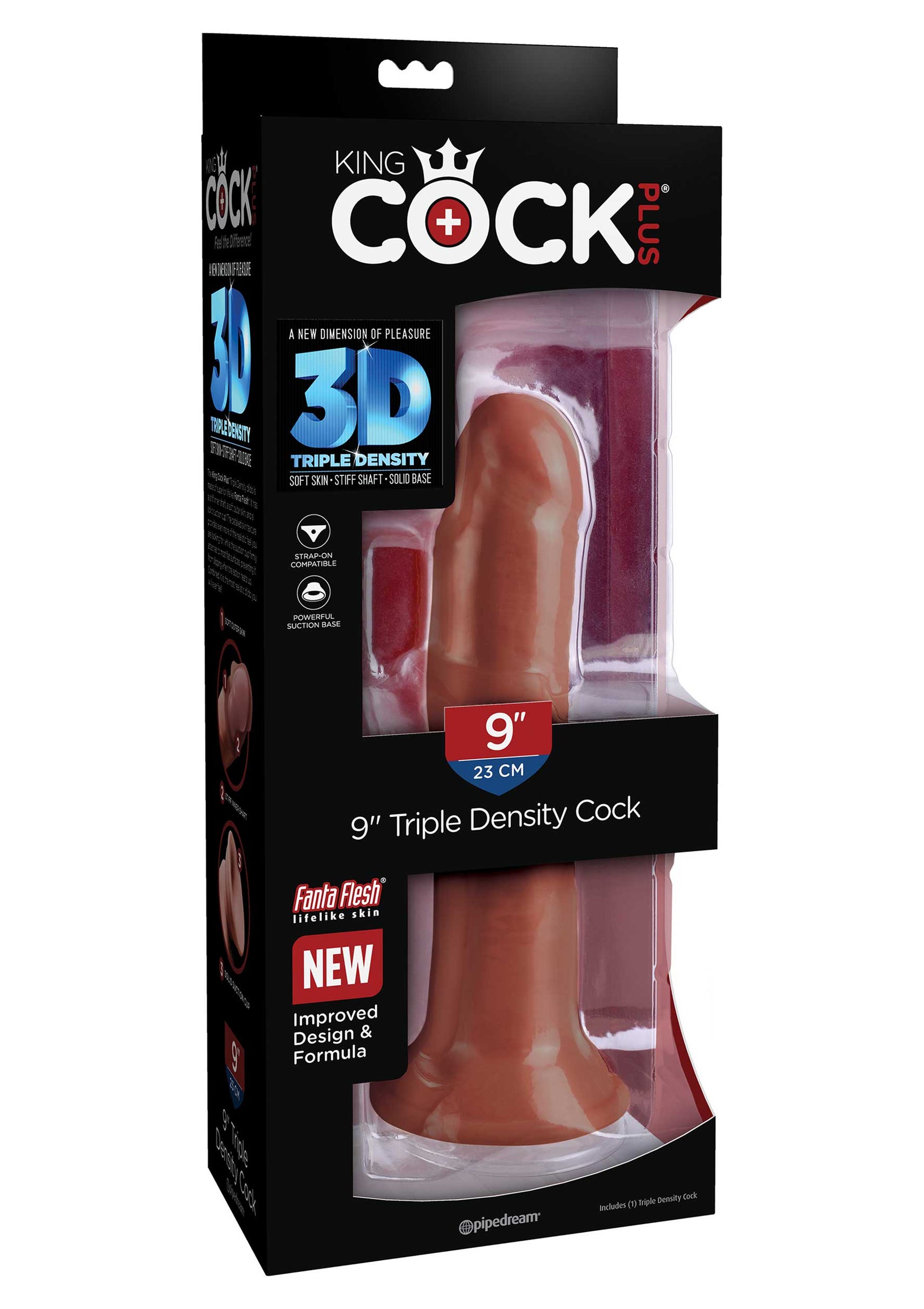 Triple Density Cock 8 Inch-erotic-world-munchen.myshopify.com