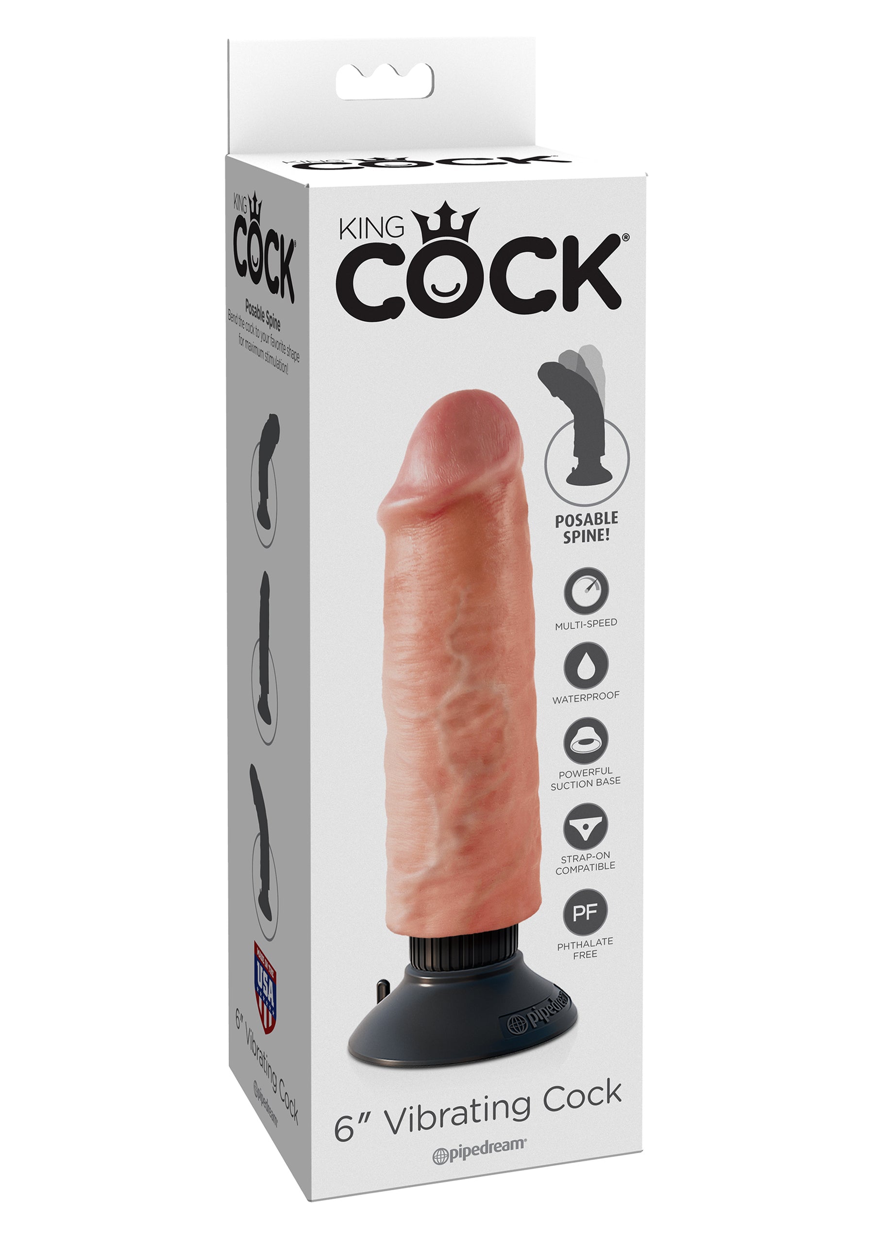 Vibrating Cock 6 Inch-erotic-world-munchen.myshopify.com