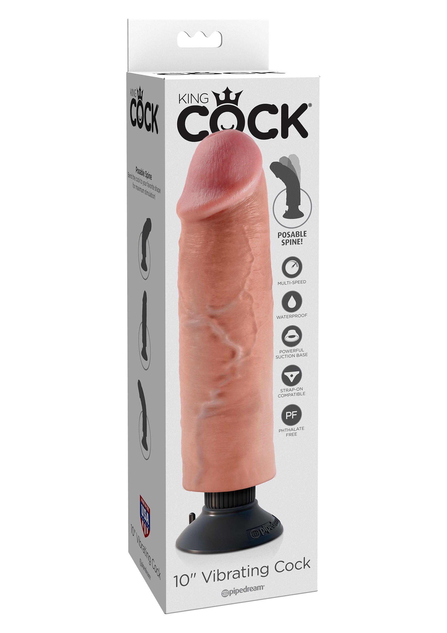 Vibrating Cock 10 Inch-erotic-world-munchen.myshopify.com