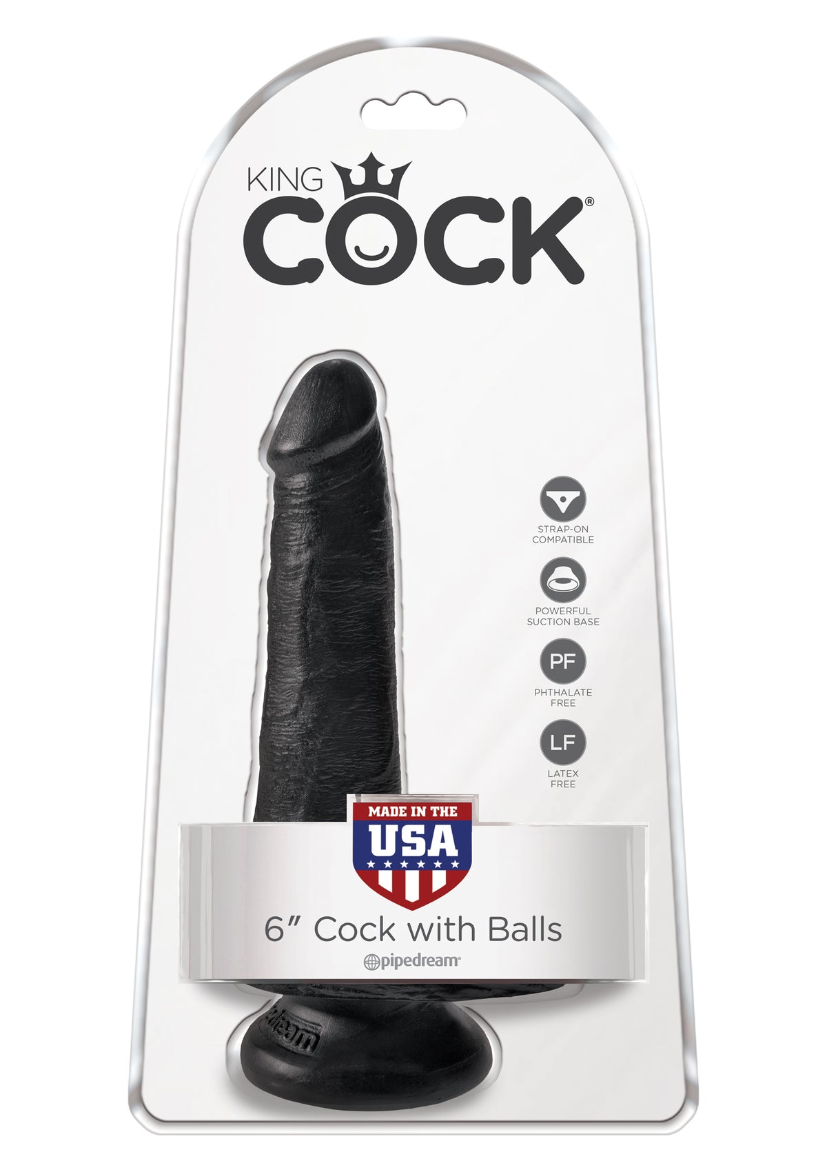 King Cock 6' Cock with Balls-erotic-world-munchen.myshopify.com