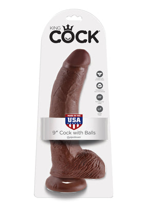 Cock 9 Inch with Balls-erotic-world-munchen.myshopify.com