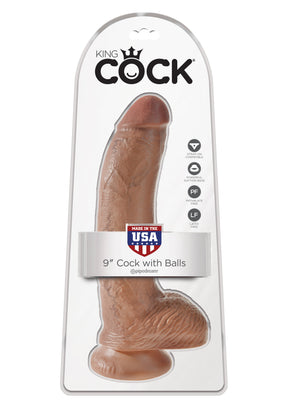 Cock 9 Inch with Balls-erotic-world-munchen.myshopify.com