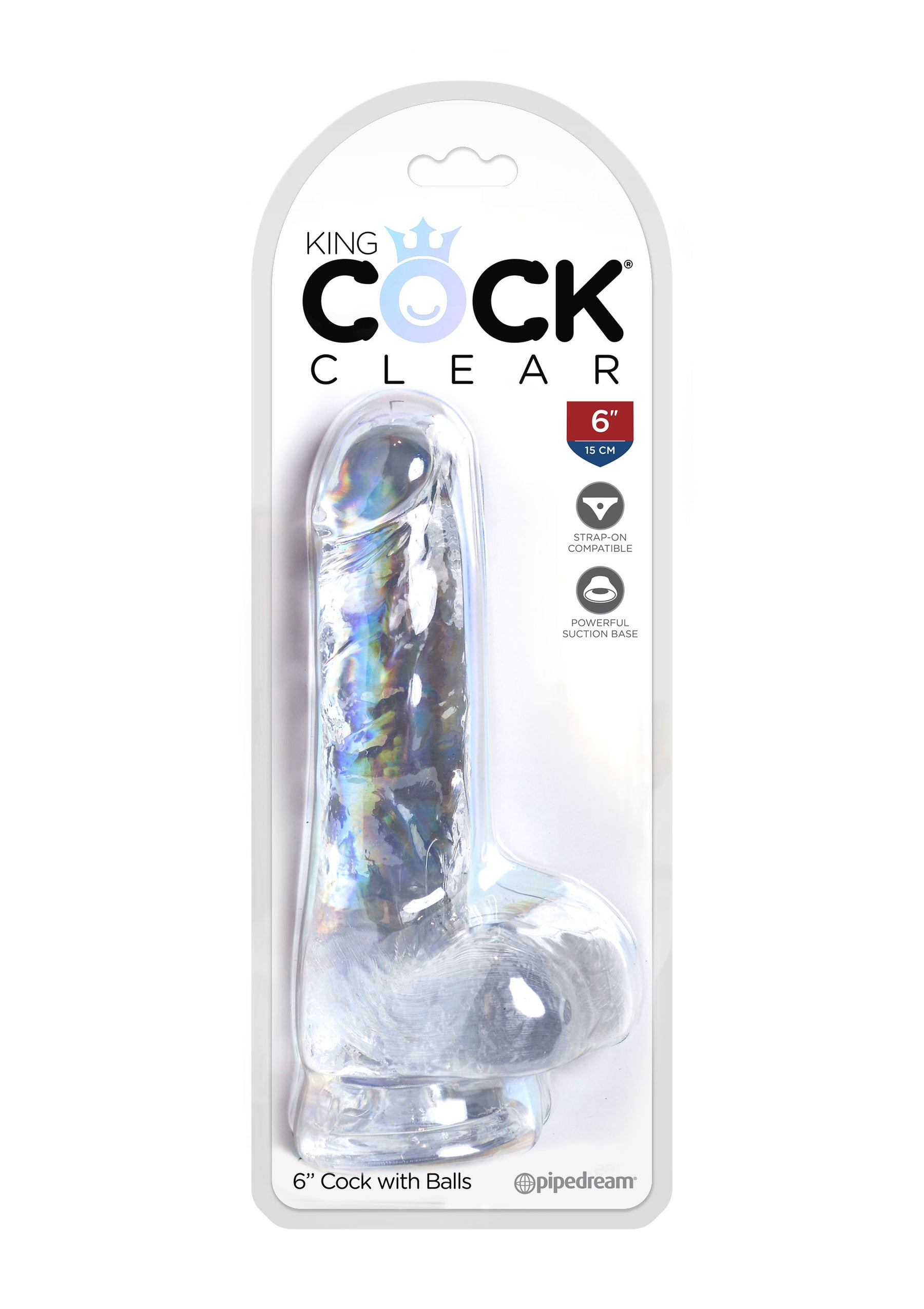 King Cock 6 Inch Cock with Balls-erotic-world-munchen.myshopify.com