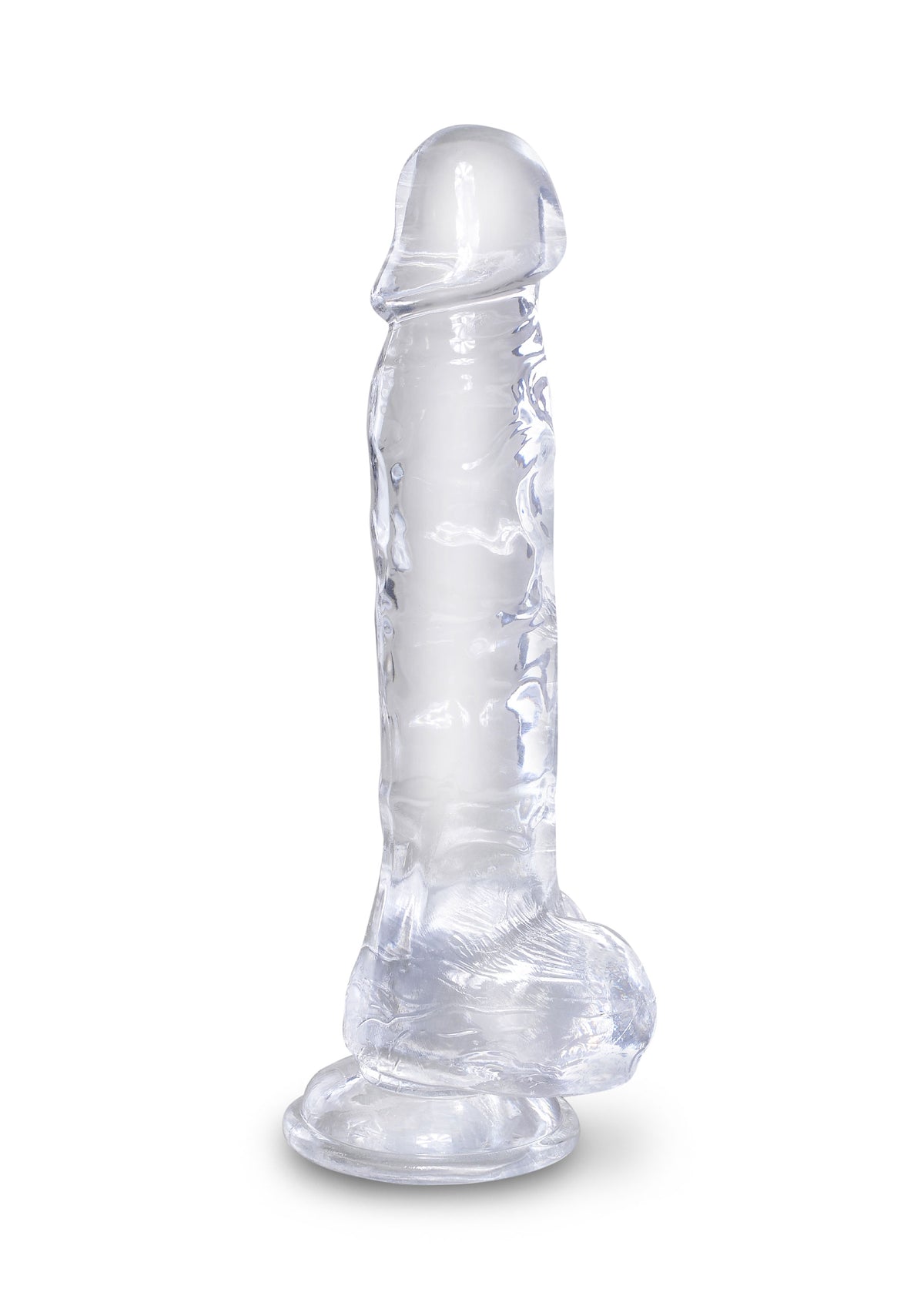 King Cock 8 Inch Cock with Balls-erotic-world-munchen.myshopify.com