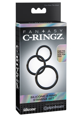Silicone 3-Ring Stamina Set-erotic-world-munchen.myshopify.com