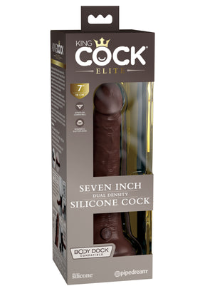 7 Inch 2Density Silicone Cock