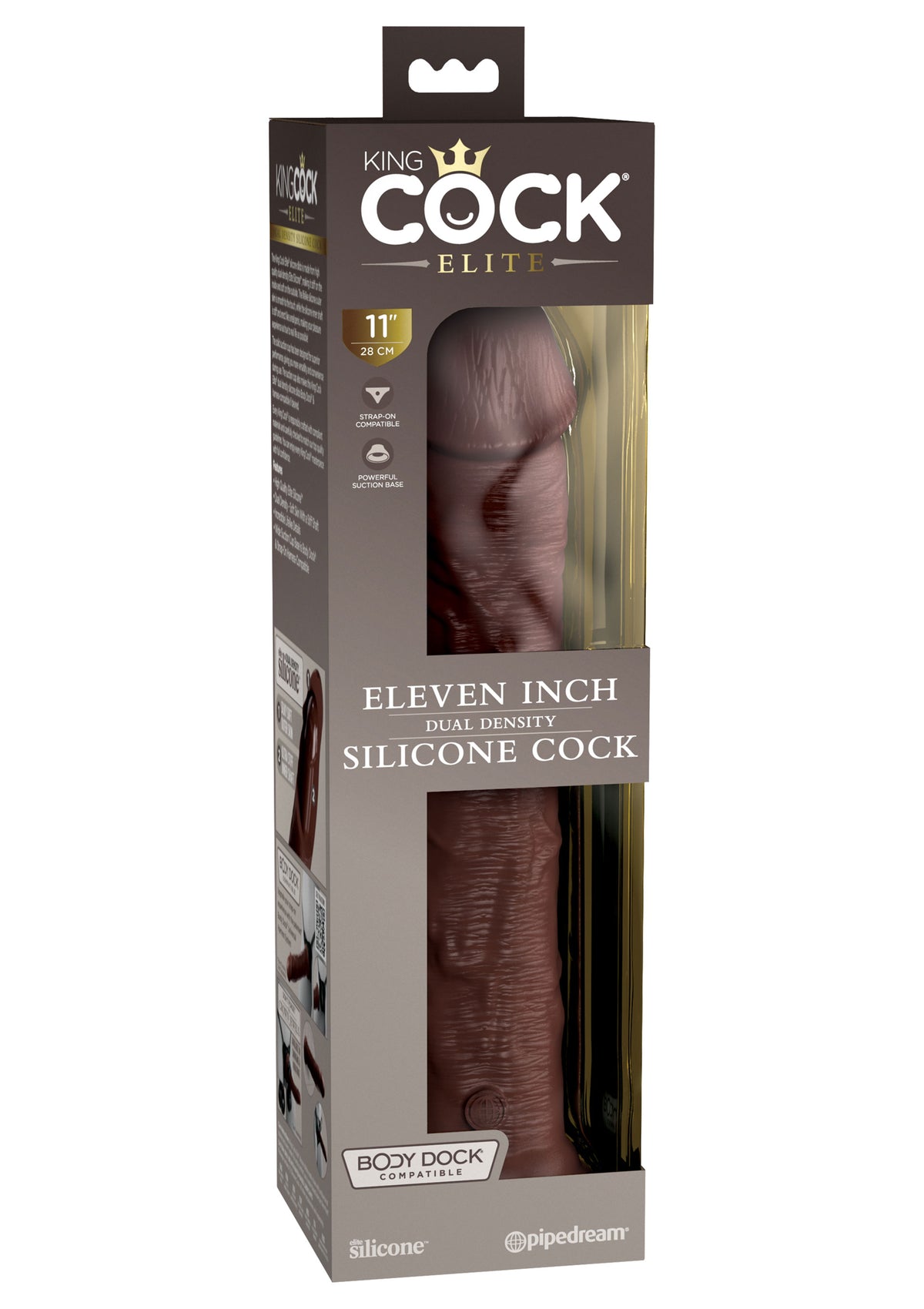 11 Inch 2Density Silicone Cock
