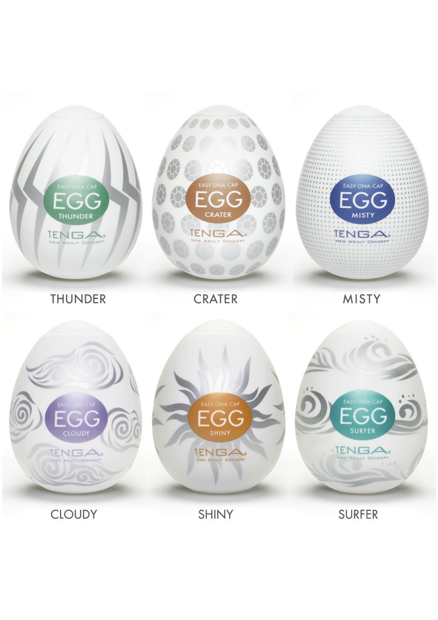 Tenga Egg Serie 2 - 6 Styles