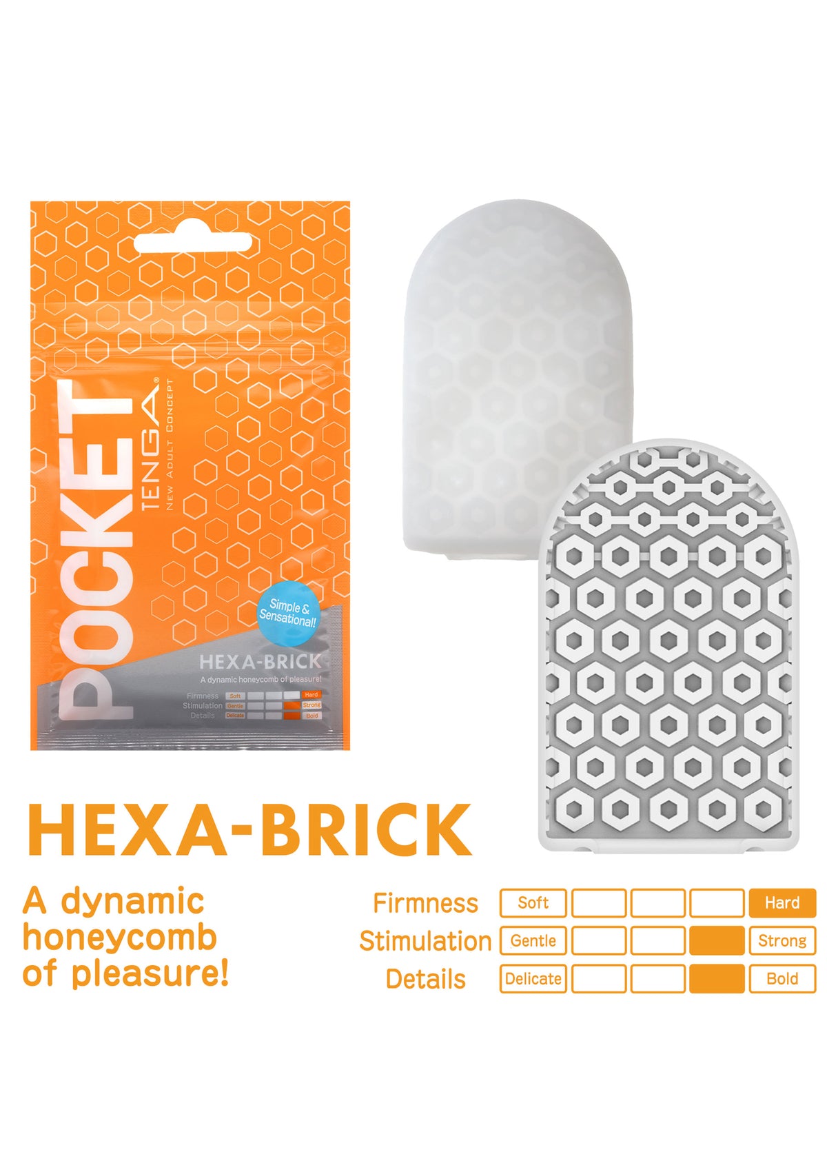 Tenga Pocket Hexa-Brick