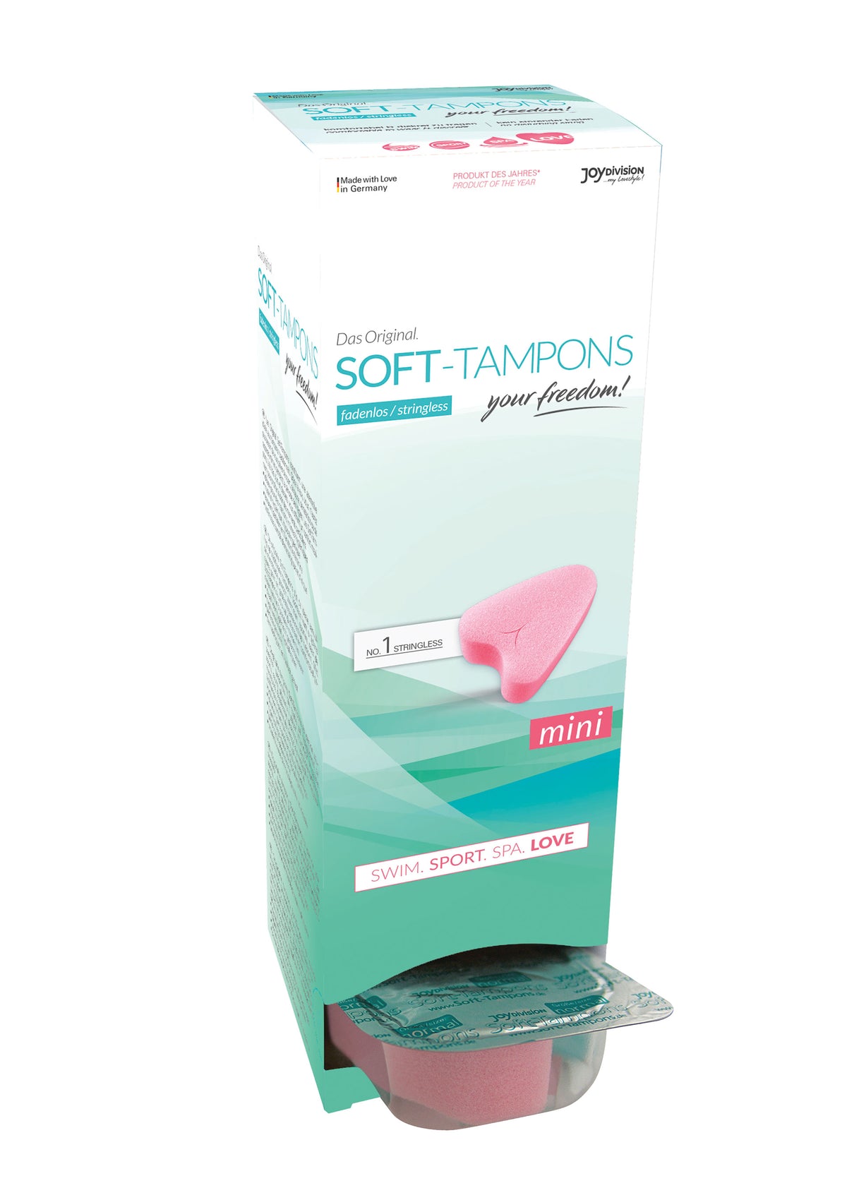 Soft Tampons Mini, Box of 10
