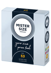 MISTER SIZE 53mm Condoms 3pcs-erotic-world-munchen.myshopify.com