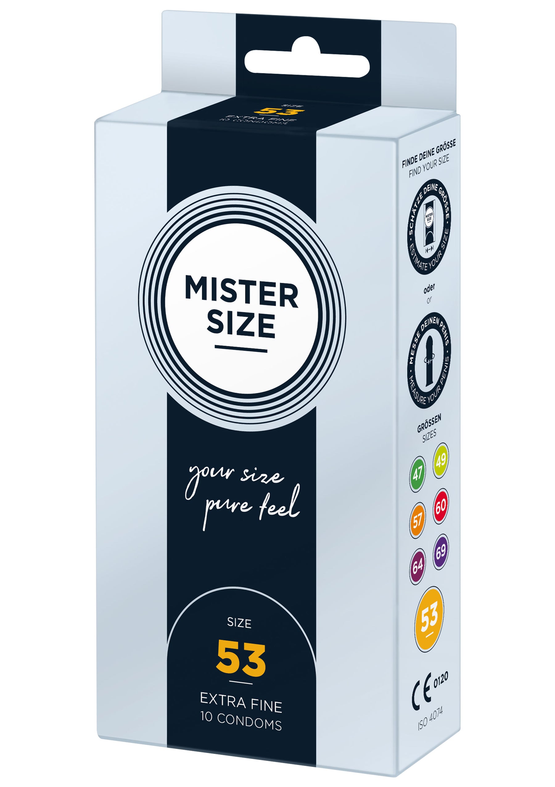 MISTER SIZE 53mm Condoms 10pcs-erotic-world-munchen.myshopify.com