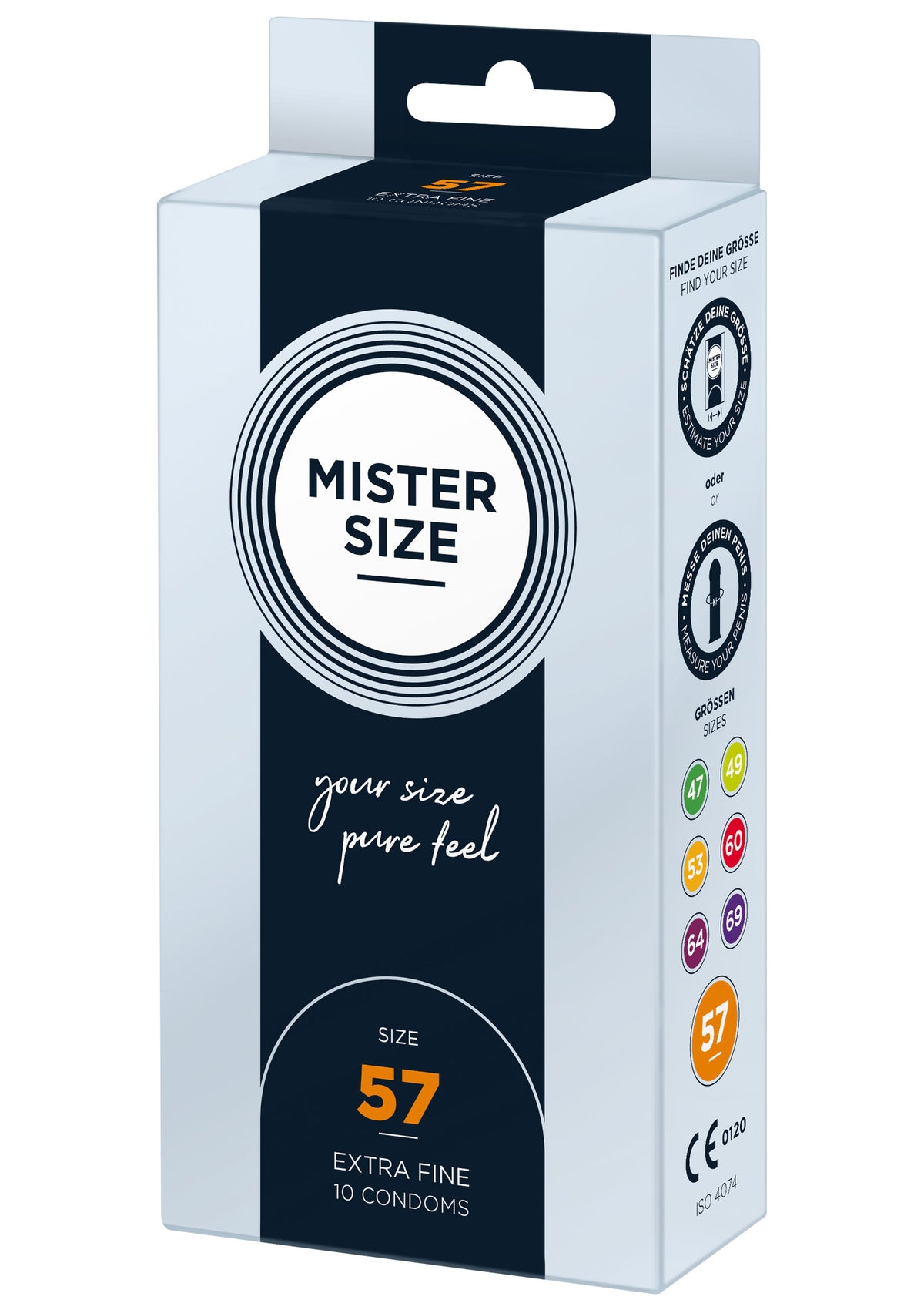 MISTER SIZE 57mm Condoms 10pcs-erotic-world-munchen.myshopify.com