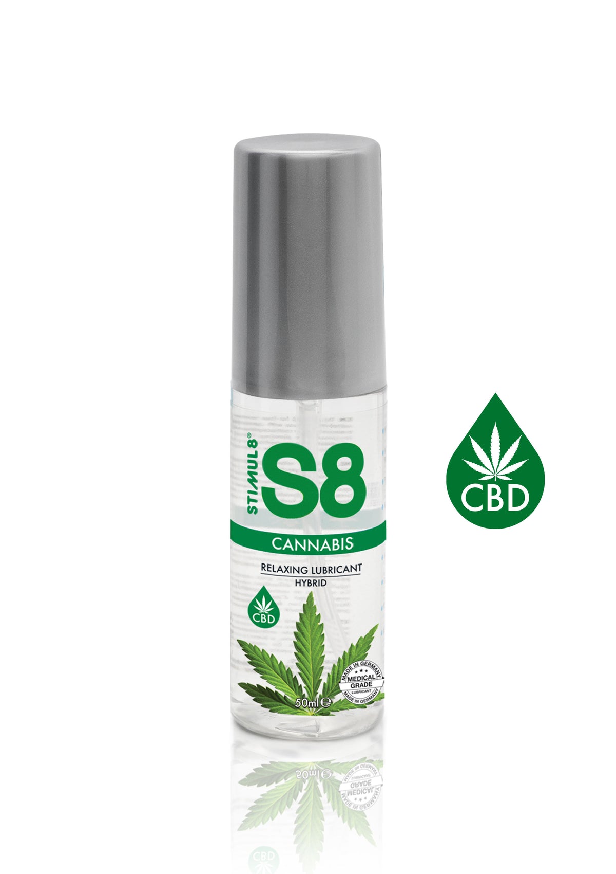 S8 Hybrid Cannabis Lube 50ml-erotic-world-munchen.myshopify.com